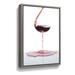 Latitude Run® Red Wine Graphic Art on Canvas in Red/White | 18" H x 12" W x 2" D | Wayfair 9B8F8348F68C49348A04553141B5C812