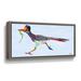 Ebern Designs 'Road Runner' Painting Print on Canvas Canvas, Wood in Blue/Red | 6" H x 12" W x 2" D | Wayfair A8E74B542E3C454591C00F646D5198F5