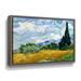 Lark Manor™ Miko 'Cypress' by Vincent Van Gogh - Print on Canvas in Blue/Yellow | 14" H x 18" W x 2" D | Wayfair 81F8F26393CB4F76A310EF2CD6A8AE95