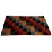 Blue/Brown 60 x 36 x 0.25 in Area Rug - Isabelline Ouita Plaid Handmade Rectangle 3' x 5' Wool/Area Rug in Multicolor /Wool | Wayfair