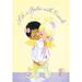 Trinx Precious Moments Life is Better w/ Friends Angels Garden Flag, 12.5" x 18", Officially Licensed Precious Moments Product | Wayfair