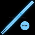 Lot de baguettes de tambour fluorescentes 1 paire de baguettes de tambour lumineuses 5A qui