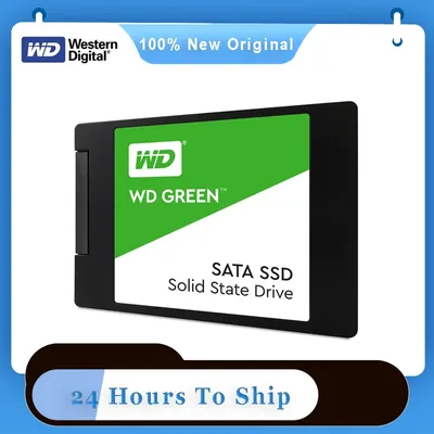 Western Digital-WD Green Disque dur interne SSD 2.5 pouces 240 Go 480 Go 1 To 2 To SATA 3.0