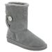 Koolaburra by UGG Nalie Short - Womens 10 Grey Boot Medium