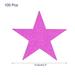 100 Pcs Star Cutouts Paper Star Cutouts for Party Classroom 5.3 Inch - 5.3 inches