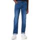 Blend 20715000 Herren Jeans Hose Denim 5-Pocket mit Stretch Twister Fit Slim/Regular Fit, Größe:38/34, Farbe:Denim Middle Blue (200291)