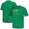Men's Champion Green Oregon Ducks Big & Tall Football Helmet T-Shirt