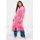 Pixiegirl Pink Shawl Collar Dressing Gown 16-18 Pixiegirl | Petite Women's Dressing Gowns