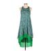 SB by Sachin And Babi Casual Dress: Green Dresses - Women's Size 0