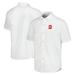 Men's Tommy Bahama White Tampa Bay Buccaneers Sport Coconut Point Palm Vista IslandZone Button-Up Camp Shirt