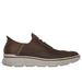 Skechers Men's Slip-ins Mark Nason: Casual Glide Cell Shoes | Size 8.5 | Brown | Leather/Synthetic/Textile