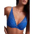 Aubade Womens Rosessence Plunge Bra - Blue Polyamide - Size 34D