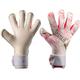 ONE GEO 3.0 Amped Junior Goalkeeper Gloves Size 6 White/Pink