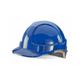 Beeswift - b-brand safety helmet hard hat blue wheel ratchet headgear - Blue - Blue