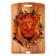 Extra Large Chopping Board 60 x 40 x 2 cm, TJ POP Acacia Wooden Chopping Board with Juice Groove and Handle, Kitchen Cutting Board Butcher Block for Turkey, Meat, Vegetables, Bread, Cheese