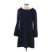 Chelsea28 Casual Dress: Blue Dresses - Women's Size 8