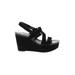 Vince Camuto Wedges: Black Shoes - Women's Size 9