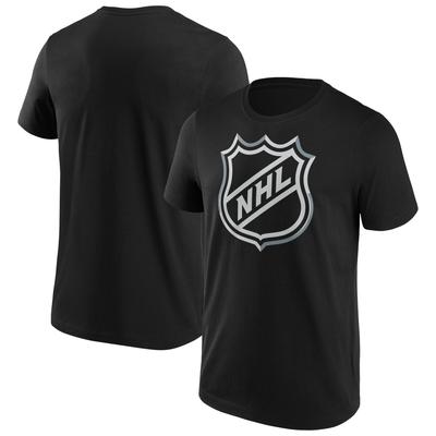 NHL Fanatics Branded Iconic Primary Color Logo Graphic T-Shirt – Schwarz – Herren Image