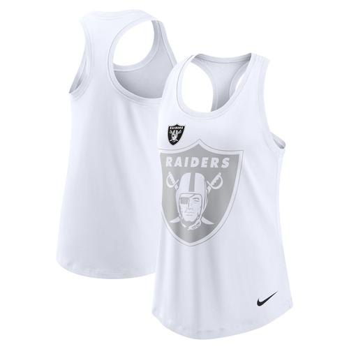 Las Vegas Raiders Nike Triblend Racerback Tank - Damen