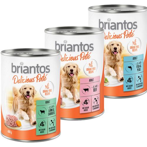 Briantos Delicious Paté Probiermix - 24 x 400 g