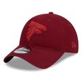 Men's New Era Cardinal Atlanta Falcons Color Pack 9TWENTY Adjustable Hat