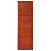 Brown/Orange 118 x 33 W in Rug - Bokara Rug Co, Inc. One-of-a-Kind High-Quality Hand-Knotted Red/Orange/Brown Area Rug Wool | Wayfair