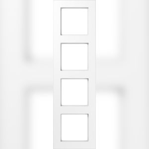 Jung Rahmen 4-fach A 5584 BF WW A5584BFWW Image