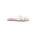 Steve Madden Sandals: White Shoes - Women's Size 7 1/2 - Open Toe