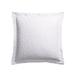 Rosecliff Heights Sabang Cotton Blend Envelope Sham Cotton Blend in Gray/White | 26 H x 26 W x 1 D in | Wayfair AA495FD079204866B3FBEFB437967458