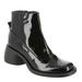 Fly London Hint - Womens Euro 38 US 7 - 7.5 Black Boot Medium