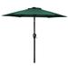 Arlmont & Co. Moodey Patio Umbrella Polyester Market Umbrella Metal in Green | 90 H x 90 W x 90 D in | Wayfair 0A5EEC8AB57F4B969F07F749E5B3B5DC