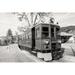 Williston Forge Mallorca Train BW On Canvas by Nathan Larson Print Canvas in Black/Gray/White | 20 H x 30 W x 1.25 D in | Wayfair