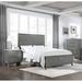 Corrigan Studio® Levane Standard Bed Wood in Brown/Gray | 60 H in | Wayfair 419889D1B6254F5A862396E701A4B673