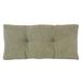Lotoya Winston Porter Non-Slip Bench Cushion, 30 X 14 X 3 Inches Polyester in Green/Brown | 3 H x 30 W x 14 D in | Outdoor Furniture | Wayfair