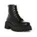Madden Girl Women's Casual boots BLACK - Black Pari Kendra Combat Boots - Women