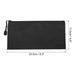 10pcs Waterproof Zipper File Bags, A6 Document Holders for Office