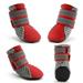 Reflective Fastener Tape Pet Sneakers Set Anti-Skid Breathable Mesh Sneakers â€“ Outdoor Pet Supplies