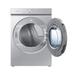 Samsung Bespoke 7.6 cu. ft. Ultra Capacity Electric Dryer with AI Optimal Dry and Super Speed Dry in Silver Steel