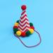 Pet Hat Party Decoration Hat Cat Pointed Hair Ball Dog Party Hats Funny Headgear Birthday Party Decoration Supplies