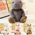 Lapin en peluche poupée en peluche jouet Animal de compagnie figurine douce réaliste cadeau