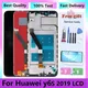 Original plein avec cadre pour téléphone portable HUAWEI Y6s 2019 LCD écran tactile pièces de