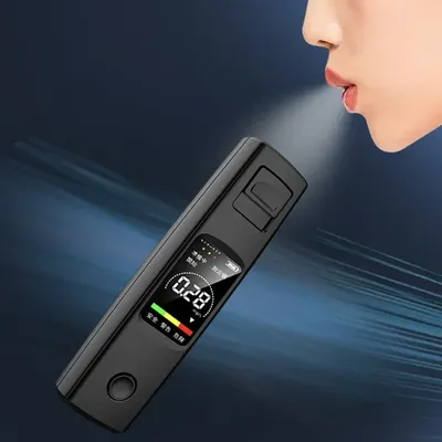 DCTester-Alcootest portable professionnel haute sensibilité alcoomètre sans contact charge de type