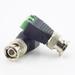 LingStar BNC Male Connector Plug DC Adapter Balun Connector for CCTV Camera Security System