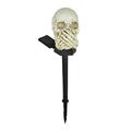 DISHAN Halloween Solar Light Spooky Garden Light Skull Solar Lamp Halloween Solar Lawn Light Party Decoration Waterproof Easy to