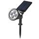 Solar Spot Lights Outdoor - Waterproof Solar Garden Lights 360Â°Adjustable Solar Lights Solar Powered Landscape Spotlights for Garden Backyardï¼ŒWhite light