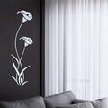 Meuva 3D Diy Flower Shape Acrylic Wall Sticker Modern Stickers Decoration Wall Decal Quote Star Lights for Ceiling Stickers Boys Wall Stickers for Bedroom