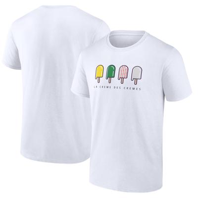 Le Tour de France Icecream Grafik-T-Shirt – Weiß Image