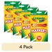 (4 pack) Crayola Classic Thin Line Marker Set 10 Ct Multi Colors Back to School Supplies for Kids