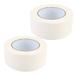2 Rolls Adhesive Tape Textured Paper Tape Spray Masking Tape Paper Special Strong Sticky Wrinkle Paper Tapes (White 50MMx50M)