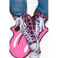 Tennis Shoes Fashion Converse High Top Fun - Laminated Poster Print - 12 Inch by 18 Inch with Bright Colors and Vivid Imagery